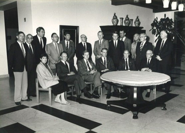 Foto samenstelling gemeenteraad 1982-1986