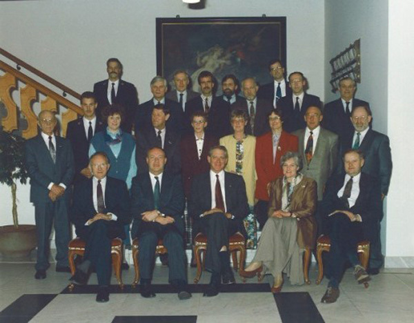 Foto samenstelling gemeenteraad 1990-1994