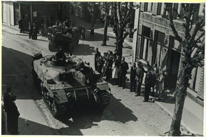 Foto van intocht 1945