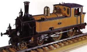 Foto van treinmodel NCS71 - bruin