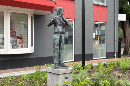 Meisje met dwarsfluit
