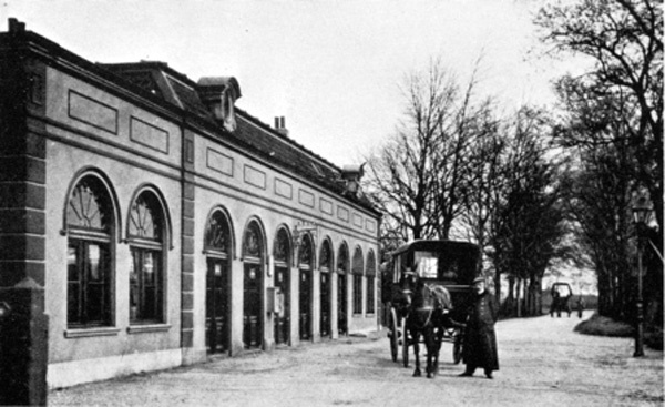 Foto van station Putten na de vergroting