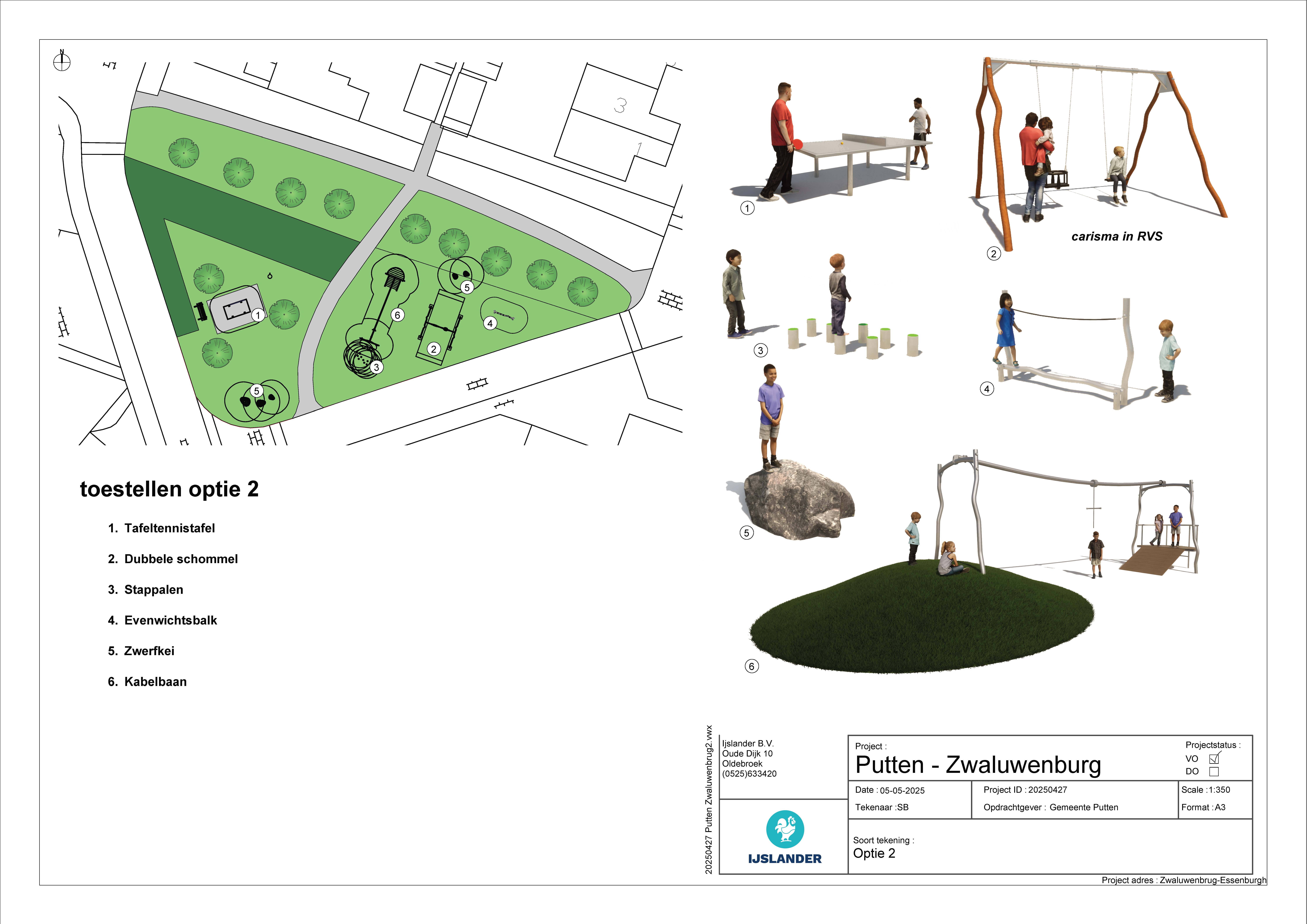 Klaarwaterbos - Zwaluwenburg - Ontwerp 2