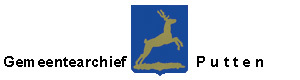 Logo Gemeente archief Putten, ga naar de homepage